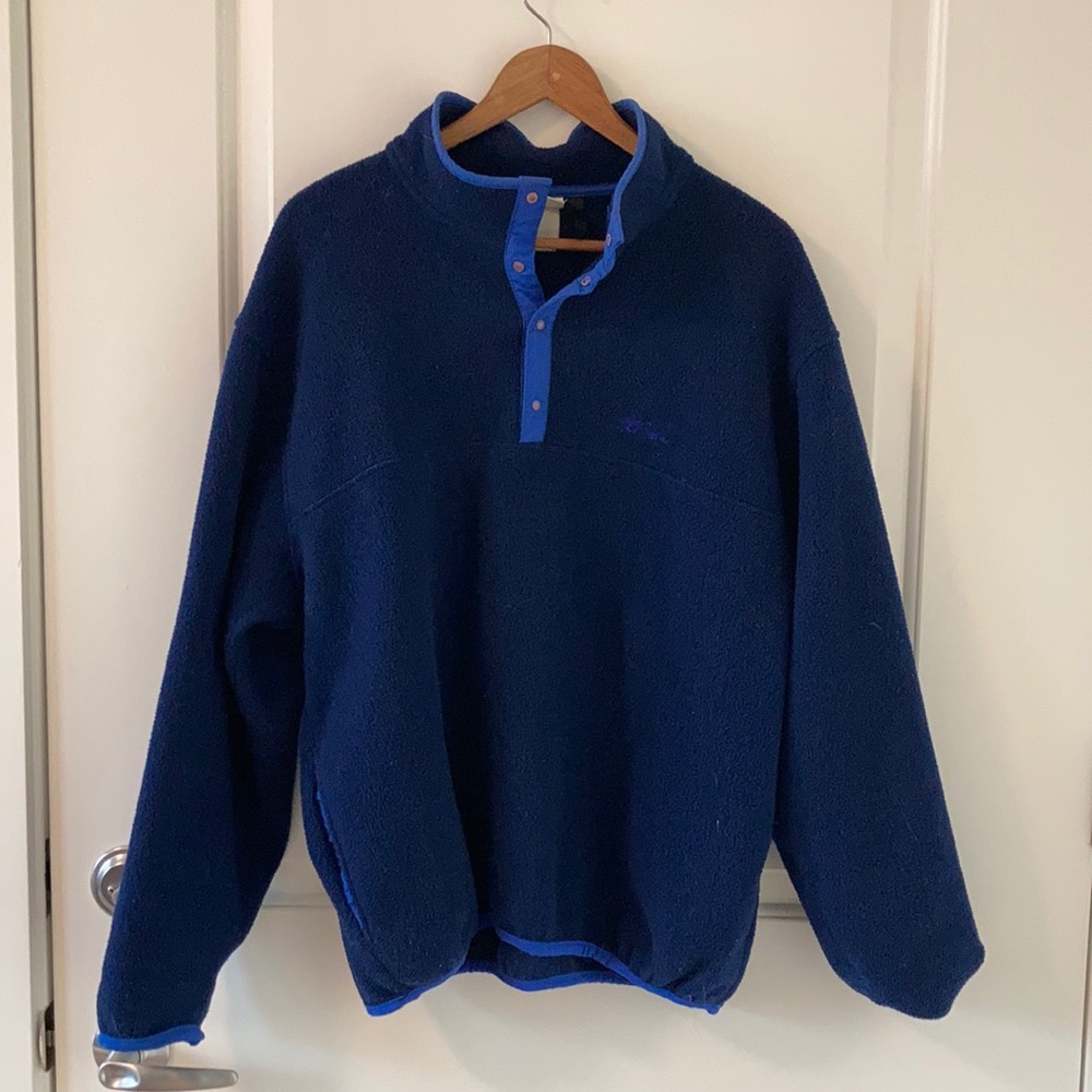 Vintage L.L. Bean fleece with pockets